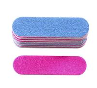 Jzoowar 100PZ per Unghie Double Color Wooden Mini Buffer Sanding 180/240 Strumenti Monouso per Manicure
