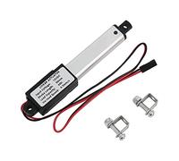 Jzoowar Attuatore Micro-lineare da 2 pollici, 90 N/20,3 Lb, velocità 9,5 Mm/S Attuatore elettrico a prova d'acqua motore attuatore lineare 12 V