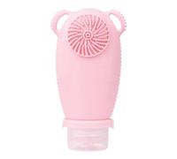 Jzoowar Bottiglia Ricaricabile da Viaggio nel Silicone per la Pulizia del Viso Bottiglie di Shampoo Portatili Lozione Contenitore per Cosmetici G