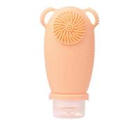 Jzoowar Bottiglia Ricaricabile da Viaggio nel Silicone per la Pulizia del Viso Bottiglie di Shampoo Portatili Lozione Contenitore per Cosmetici F