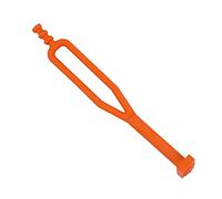 Jzoowar Cinturino nel Gomma per Cavalletto Laterale Universale per Moto da per XC Xcf Xcw Xcfw Exc 125 150 250 350 450 530 1998-2019 per Gas Gas 18-19 Arancione