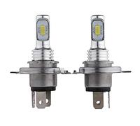 Jzoowar H4 9003 HB2 Kit Lampadine per Un LED Un Fascio Basso Alto 35W 4000LM 6000K Luminoso