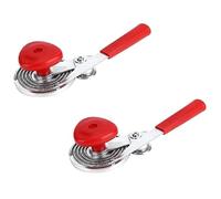 Jzoowar Sigillante per lattine Manuale Portatile 2 Pezzi Macchina da Cucire Sigillante in Argento per Barattoli Strumento di Cucina per la Casa di Inscatolamento Manuale