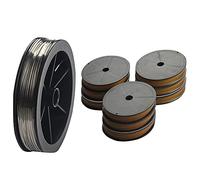 Jzoowar Strumento di estrazione del vetro dell'automobile per la rimozione della fune del parabrezza del filo di acciaio quattro lati fune di filo di acciaio speciale per filettatura del parabrezza