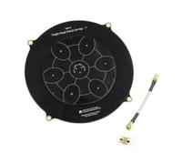 Jzoowar Tripla alimentazione 150 mm 5,8 GHz 14DBi Pagoda Array Antenna FPV Trasmettitore di Immagine Antenna a Pannello Piatto per FPV Drone Nero