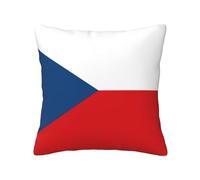 JZQZH Federa per cuscino, 30,5 x 30,5 cm, stampa con bandiera della Repubblica Ceca, tessuto morbido delicato sulla pelle, per divano e camera da letto
