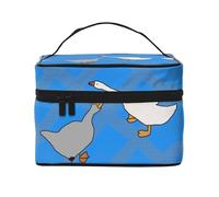 JZQZH Grey Goose Borsa Cosmetica Portatile Organizzatore di Immagazzinaggio Personalizzato per Viaggi Campeggio Hotel e Viaggi a Lunga Distanza