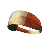 JZQZH Retro bandiera irlandese sport fascia altamente elastica traspirante leggera e durevole per corsa, fitness, yoga, ciclismo