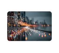 JZQZH Tappetini antiscivolo per interni ed esterni, morbidi e confortevoli, con stampa unica per viaggi nel tempo, 40,6 x 61 cm