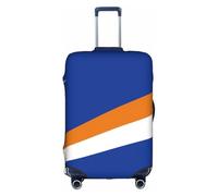 JZSTY Copertura per valigia resistente ed elegante con bandiera delle Isole Marshall, per viaggi e affari, resistente ai graffi e alla polvere, bianco, M