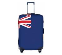 JZSTY Copertura per valigia resistente ed elegante con bandiera delle Isole Turks e Caicos, per viaggi e affari, resistente ai graffi e alla polvere, bianco, x-large