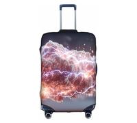 JZSTY Nova Eruption - Copertura per valigia, resistente ed elegante, per viaggi e affari, resistente ai graffi e alla polvere, bianco, M