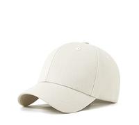 JZTDYPP Cappello Uomo Cappellini da Baseball in Cotone A Tesa Corta, da papà, da Donna, Sportivi, con Testa Grande, da Uomo, con Snapback, 55-59 Cm, 60-65 Cm, Cachi, Taglia Unica