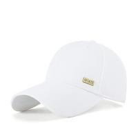 JZTDYPP Cappello Uomo Cappellino da Baseball Oversize da Uomo, con Visiera Grande, da Donna, per attività All'Aperto, con Visiera Snapback, da 55-60 Cm, Bianco, 60-65 Cm