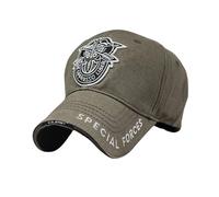 JZTDYPP Cappello Uomo Cappellino Sportivo Grande da Donna in Cotone con Snapback, Estivo da papà, con Testa Grande, da Uomo, Oversize, Verde Militare, 60-65 Cm