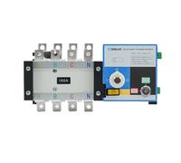 JZVNHSYNB ATS Dual Power Automatic Transfer Switch AC220V 100A 160A 4P for Diesel Generator Parts Control Module Circuit Breaker(160A 4P ATS)