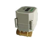 JZVNHSYNB Valvole temporizzate elettriche a 2 Vie in Ottone da 3/8'' DN10 con Timer for Il Controllo Automatico dell'Acqua Tramite Timer for l'irrigazione Automatica(DN10 BSP Thread)