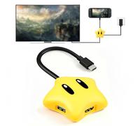 JZW-Shop Portatile TV Dock Compatible with Switch/Switch 2, Smartphone, Laptop, with HD PD Type-C Port, Replacement for Official Dock. Docking Station with 4K HD 60Hz Output