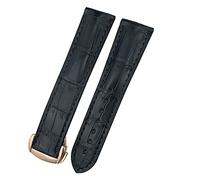 JZWCHQ 18mm 19mm 20mm 21mm 22mm Crocodile Watch Band per 300 de Ville AT150