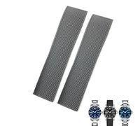 JZWCHQ 19mm 20mm 21mm End Curved Bubber Canda per conquista Hydroconquest L3 Black Green Silicone Watch Strap