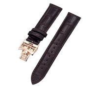 JZWCHQ 19mm 20mm 22mm 22 mm Bande di orologi per vaccina a doppia faccia per cinghia di orologio Vacheron VC Costantin per uomini e donne braccialetti in pelle di mucca