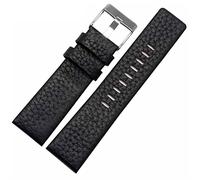 JZWCHQ 22mm 24mm 26mm 28 mm 30 mm Canda di orologio in pelle genuina per diesel dz7259 dz7256 dz7265 cinghia di orologio (colore: chiusura dorata da 10 mm, dimensione: 30 mm)