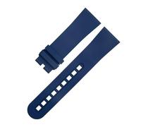 JZWCHQ 23,0 mm in gomma fluida pellicola morbida per blancpain cinghia cinquanta fathoms 5000 5015 braccialetti di cinghia di orologio nero origine