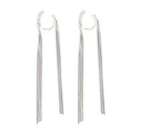 JZWCHQ 925 Orecchini a Goccia di Gocce di Serpenti in Argento in Argento Sterling, Orecchini a Pensione delle Nappe d'Argento, Orecchini Auricolari Auricolari per Le Donne Regalo di Compleanno