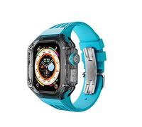 JZWCHQ Banda del kit di modifica da 49 mm per una custodia trasparente in silicone da 49 mm per la serie iwatch Ultra 8
