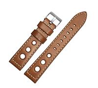 JZWCHQ Banda di guardia per tutti i cinturini per orologi del marchio vera pelle marrone nero taglia 20mm 22mm 24mm braccialetto da bracciale