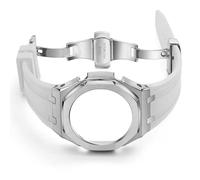 JZWCHQ Banda di orologi in gomma di terza generazione e custodia per orologi GA 2100 cinghia Solid Upgrade 3nd GA-2100 Origine della banda modificata Cina
