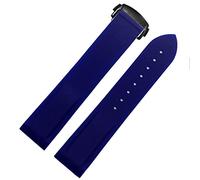 JZWCHQ Banda di orologi in silicone impermeabile per cinghia di orologio in gomma MEIDUS Rudder Undder Strap 22mm