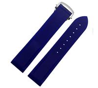 JZWCHQ Banda di orologi in silicone impermeabile per cinghia di orologio in gomma MEIDUS Rudder Undder Strap 22mm