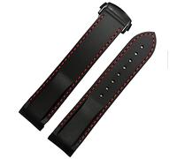 JZWCHQ Banda di orologi in silicone impermeabile per cinghia di orologio in gomma MEIDUS Rudder Undder Strap 22mm