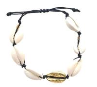 JZWCHQ Bracciale con conchiglie di gioielli - braccialetto artificiale con marcia per donne con guscio di guscio di gioielli di gioielli.