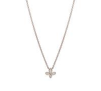 JZWCHQ CAMBINO 925 Sterling Silver Classic Gold Rose Gold Love Collace Clover Envelope Clavicle Chain Fashion Women
