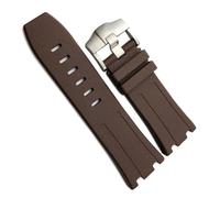 JZWCHQ Canda di guardia impermeabile per fluoro Bubber per Audemars per AP 15703 15710 Accessori Watch Strap