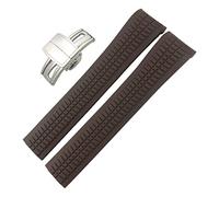 JZWCHQ Canda di guardia in gomma di qualità da 21 mm per Patek Aquanaut Philippe per PP 5164A 5167A Bracciali cinghia di orologio in silicone impermeabile
