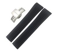 JZWCHQ Canda di guardia in gomma di qualità da 21 mm per Patek Aquanaut Philippe per PP 5164A 5167A Bracciali cinghia di orologio in silicone impermeabile