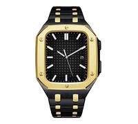 JZWCHQ Canda in acciaio inossidabile per 8 7 da 45 mm Cintura in metallo aziendale per iwatch 8 7 45 mm 44 mm per modifica della cinturino AP Bracciale di lusso