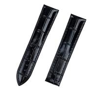 JZWCHQ Canna di orologio per cereali di bambù velo in pelle di polvere per orologio da cinghia Omega Speedmaster 300 Deville Watchband Logo Bracciale