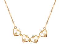 JZWCHQ Catena del Ciondolo della Collana Uomini Donne Donna GIOVILERIA Campo CATTA CLAVICOLA per Cattura per Donne