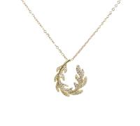 JZWCHQ Catena di ciondoli della Catena di cittadini da Donna Gioielli Chain da Donna