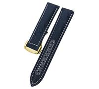 JZWCHQ Cinghia di orologio in tela in tela di nylon da 20 mm per omega 300 AT150 tessuto Aqua Terra 150 blu 21mm 22mm Watchband Filla