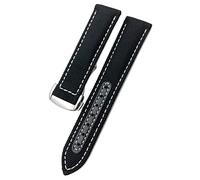 JZWCHQ Cinghia di orologio in tela in tela di nylon da 20 mm per omega 300 AT150 tessuto Aqua Terra 150 blu 21mm 22mm Watchband Filla