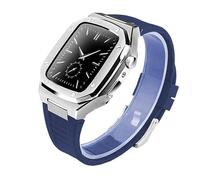 JZWCHQ Cinghia e custodia per orologi in acciaio inossidabile , per banda in metallo da 44 mm , per IWatch Series 9 8 7 6 SE 5 4 3 2 1 Correa 38 mm 40 mm sostituita
