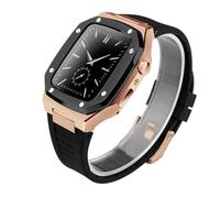 JZWCHQ Cinghia e custodia per orologi in acciaio inossidabile , per banda in metallo da 44 mm , per IWatch Series 9 8 7 6 SE 5 4 3 2 1 Correa 38 mm 40 mm sostituita