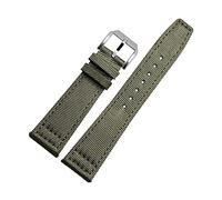 JZWCHQ Cinghie di orologi da 20 mm per pilota IWC Portoghese Portoghese Nylon Canvas Orologi di orologi Green Blue Black Watchbands Braccialetti Braccialetti