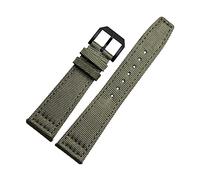 JZWCHQ Cinghie di orologi da 20 mm per pilota IWC Portoghese Portoghese Nylon Canvas Orologi di orologi Green Blue Black Watchbands Braccialetti Braccialetti