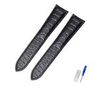 JZWCHQ Cinta in pelle Compatibile Guido orologio marrone nero per uomini e donne 16 18 20 22 24mm